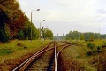 Вид на вокзал Фогельзанг со стороны переезда